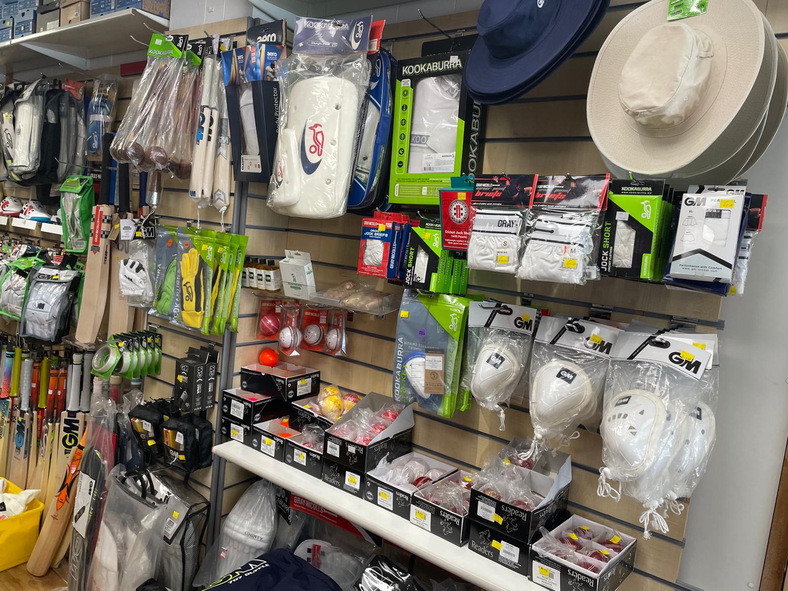 Multi-sports equipment in-store - Sportscene